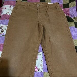 American Eagle Outfitters Women's CORDUROY Tan Jeans